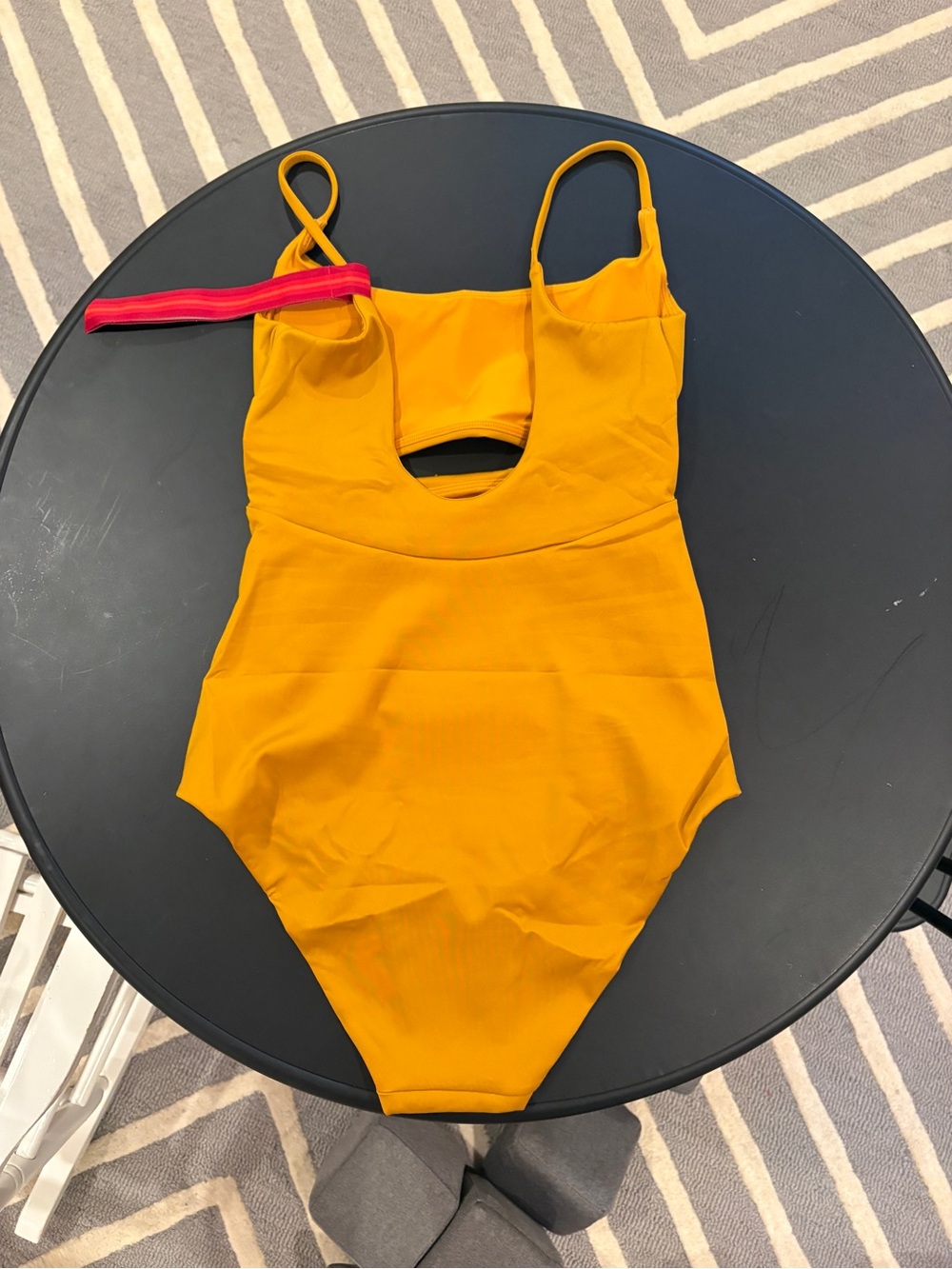 Left on Friday Peak Suit 24 Karat (Gold) One-Piece Swimsuit - Picture 3 of 9